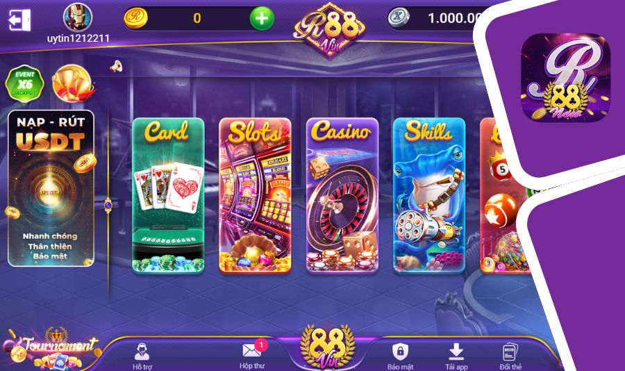 Cổng game có trách nhiệm gọi tên R88