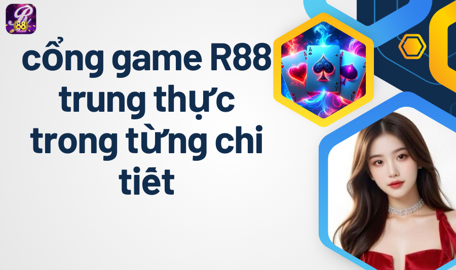 Cổng game R88 trung thực trong từng chi tiết