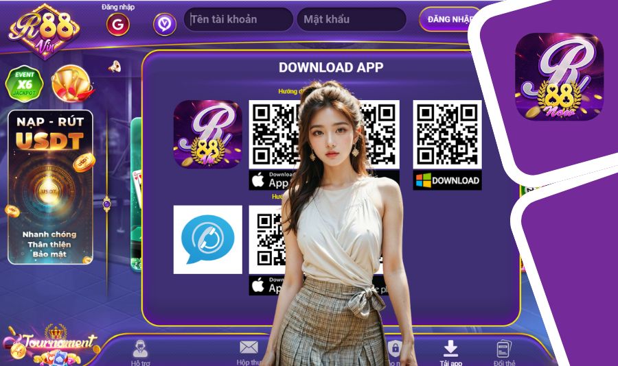 Hướng dẫn tải R88 cụ thể từng bước