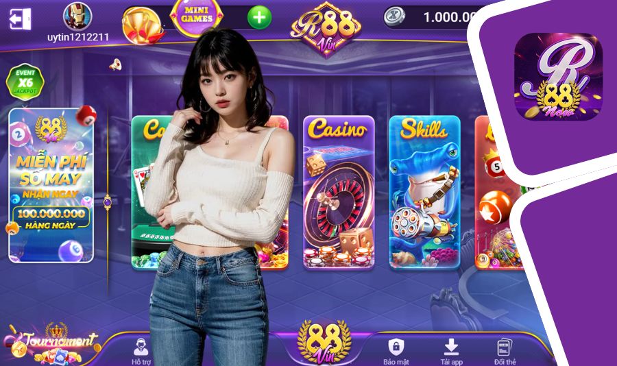 Trải nghiệm tuyệt hảo khi vào R88 chơi Sicbo